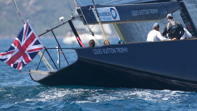 SARDINIA, La Maddalena, 23rd May 2010, Louis Vuitton Trophy, TEAMORIGIN vs Artemis. &copy; Ian Roman/TEAMORIGIN www.ianroman.com